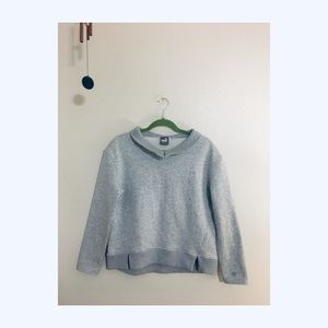Puma Cropped Sweatshirt w/ puritan style Collar